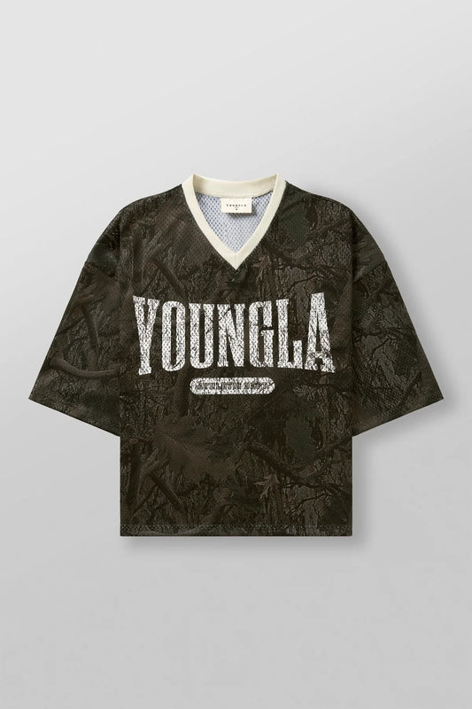 VARSITY FOOTBALL CROPPED JERSEY