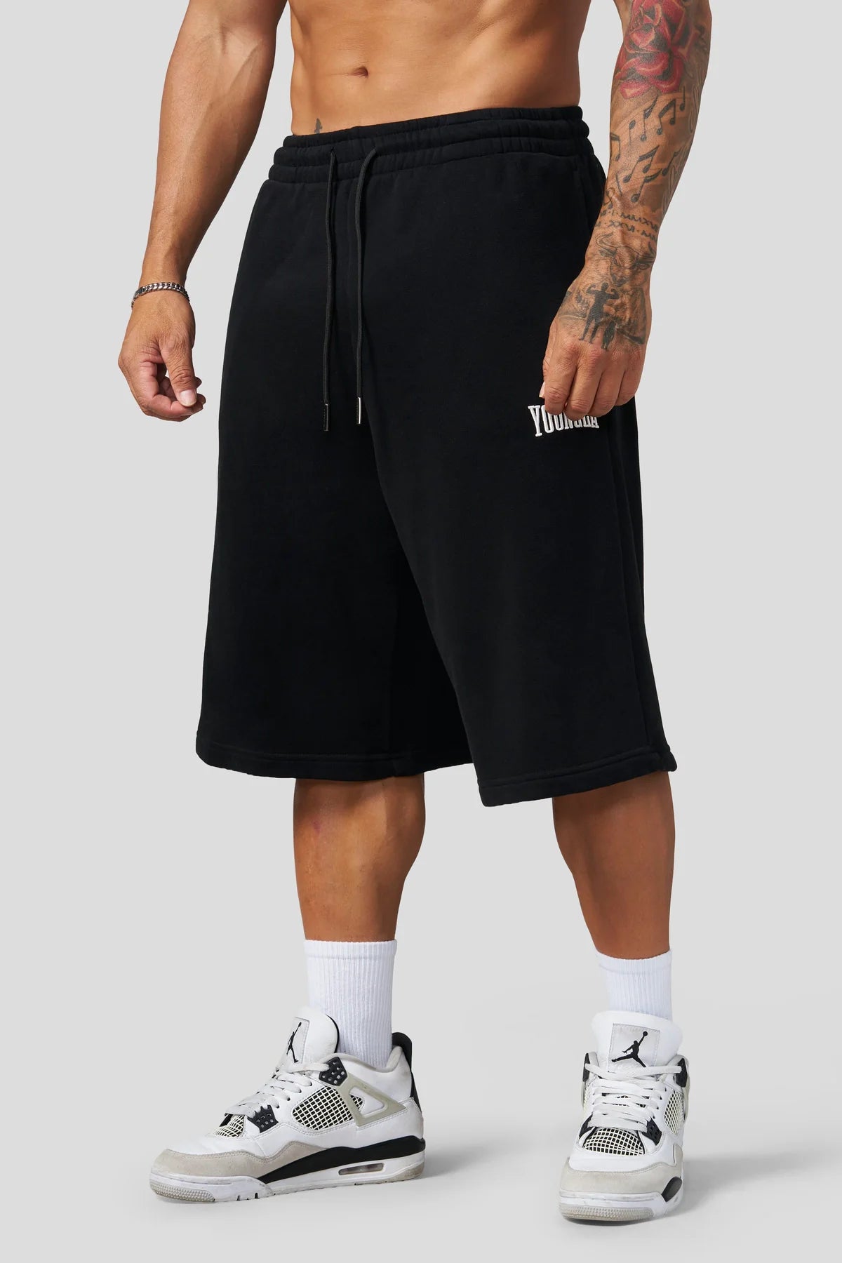 EXTRA LONG BAGGY SHORTS