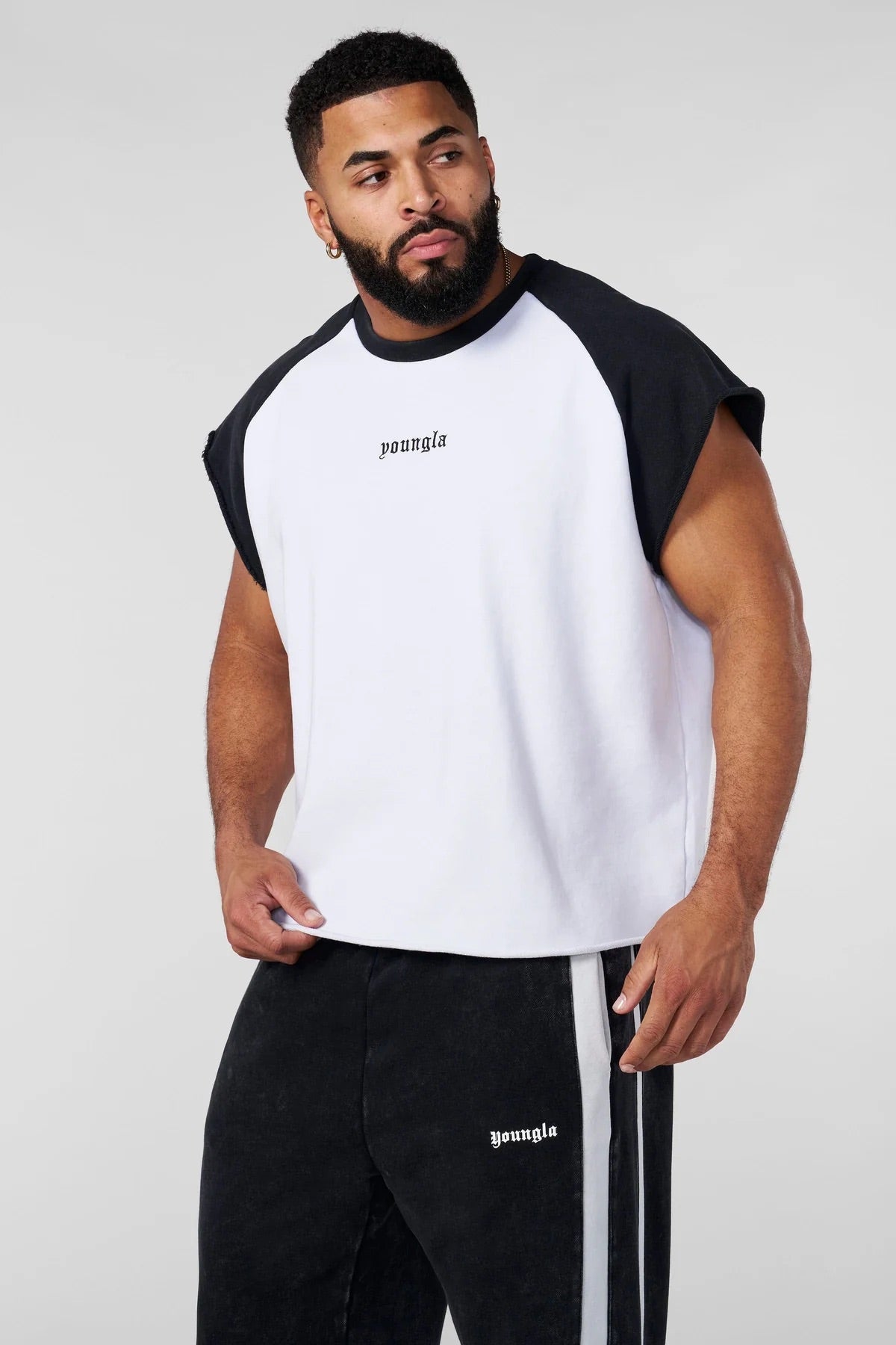 Youngla , Raw Raglan Tanks ,