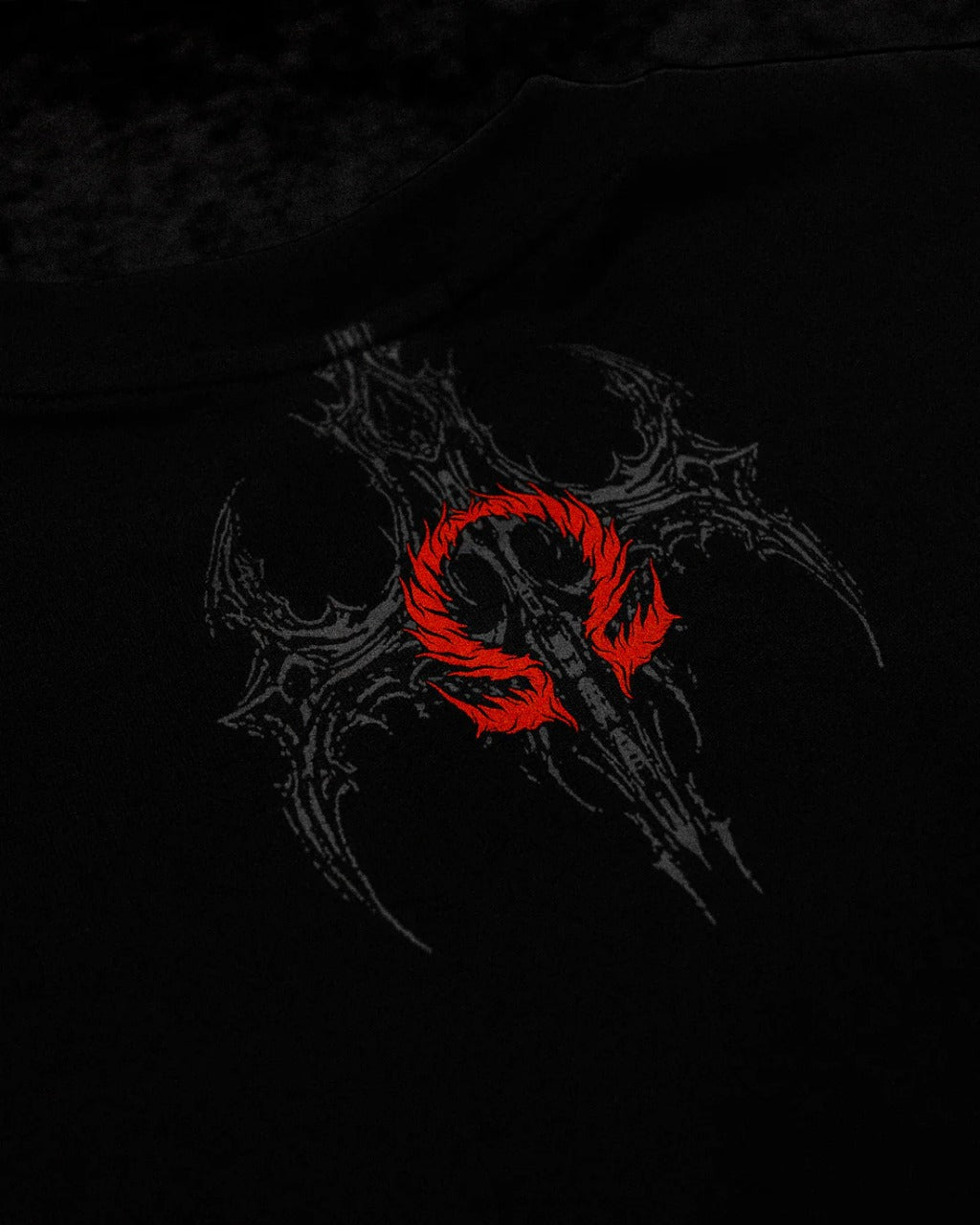 Breathe Divinity , Death Eater Oversized Cutoff tee [NIGHTMARE]