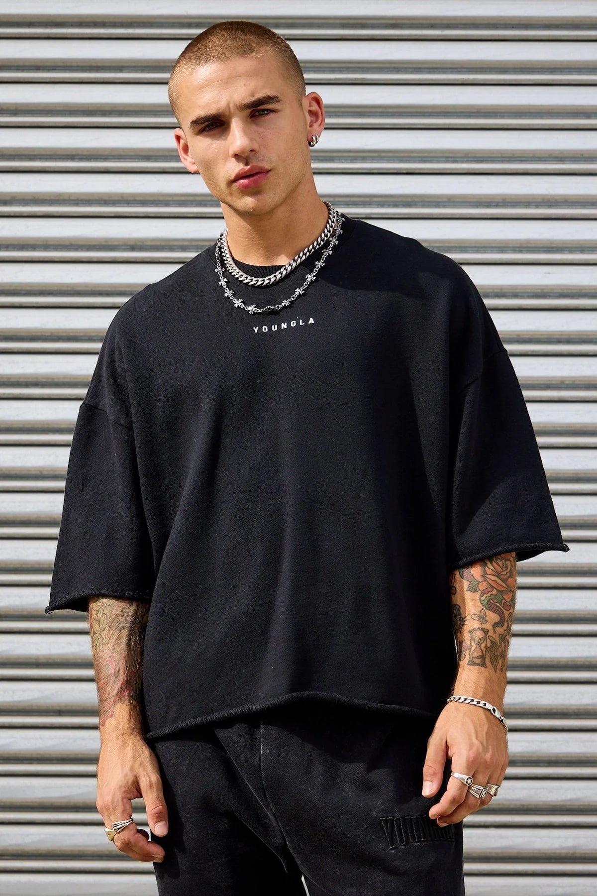 Youngla , TERRY OVERSIZED TEE