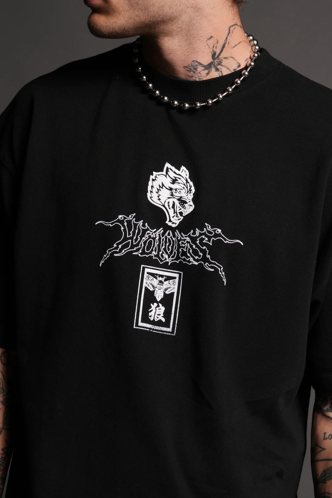 DARC FURY PREMIUM OVERSIZED TEE IN BLACK , Preventa , ( Reserva con el 50% )