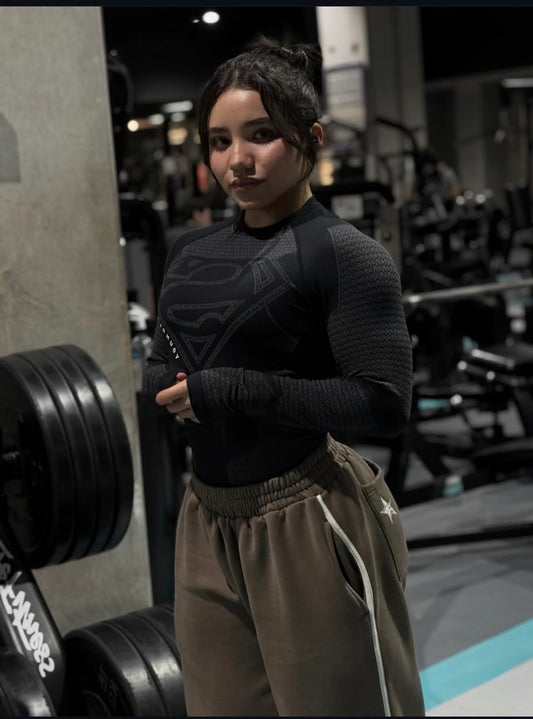 SUPERMAN COMPRESSION LONGSLEEVES