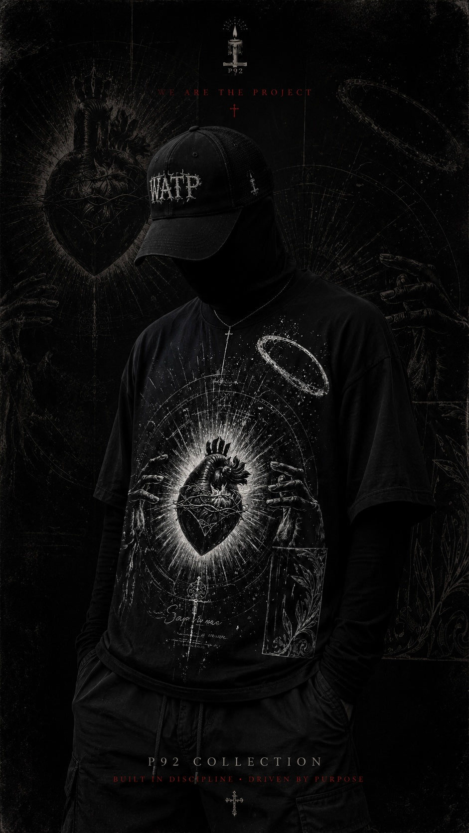 P 92 , The Light  of my Heart , ( Chapter I : Antagonistic , Beginnings , Oversized Fit In Black, Piezas unicas