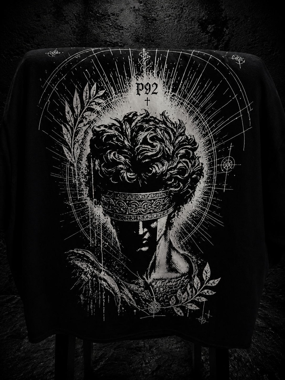 P 92 , Sinner Blind  ( Chapter I : Antagonistic , Beginnings , Oversized Fit In Black, Piezas unicas ‼️, 50% reservas activas