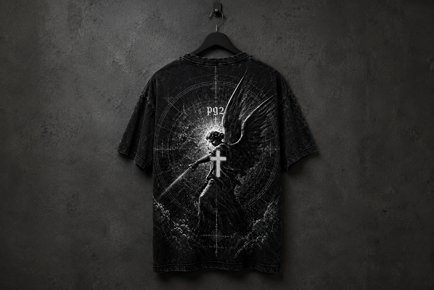 P 92 , Divine Battle , Chapter I :Antagonistic  , Beginnings , Oversized Fit In Black