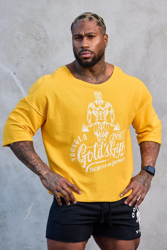 Gold's Gym Wide Neck Terry Tee