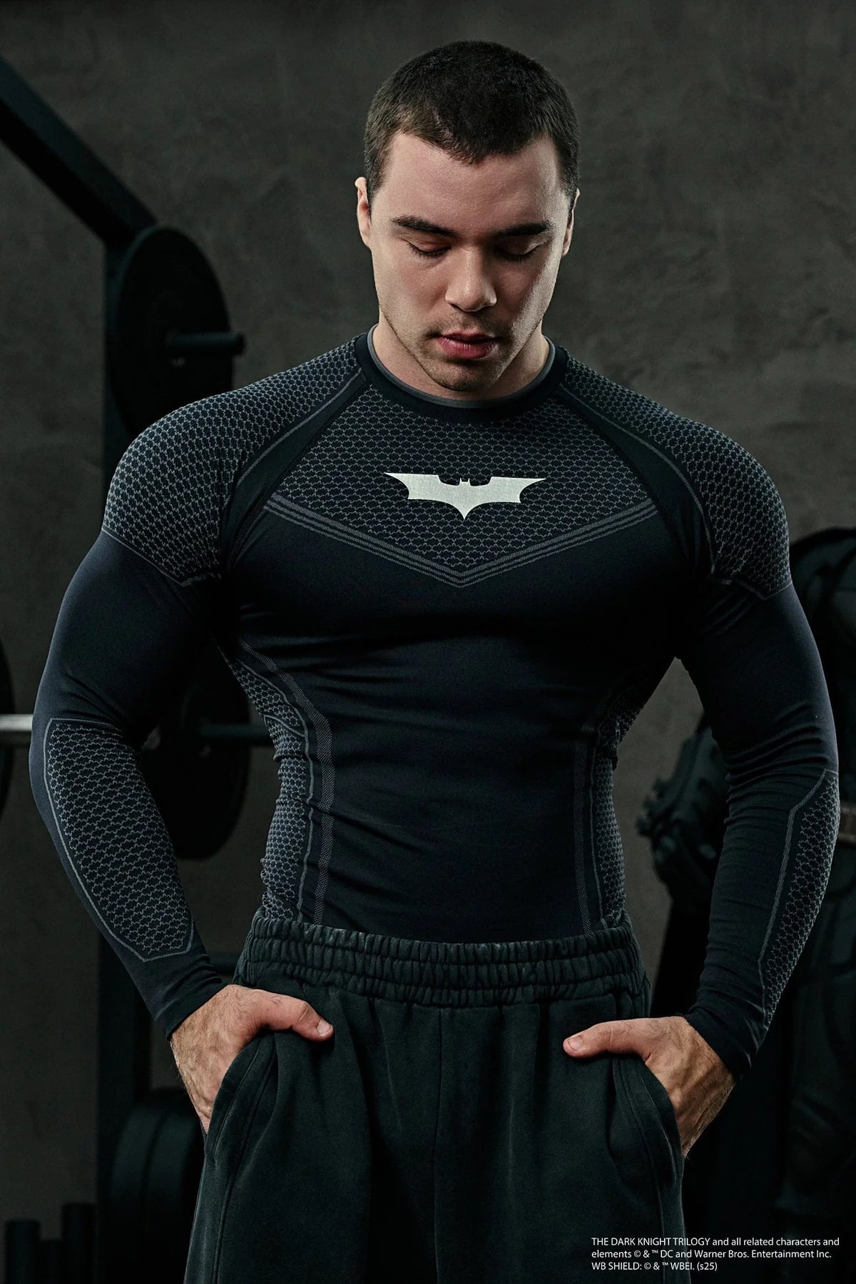 Youngla , Batman Compression Longsleeves , PIEZA EN PREVENTA , 50% para reservar