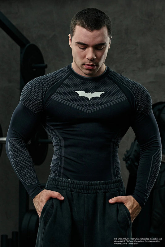 Youngla , Batman Compression Longsleeves , PIEZA EN PREVENTA , 50% para reservar